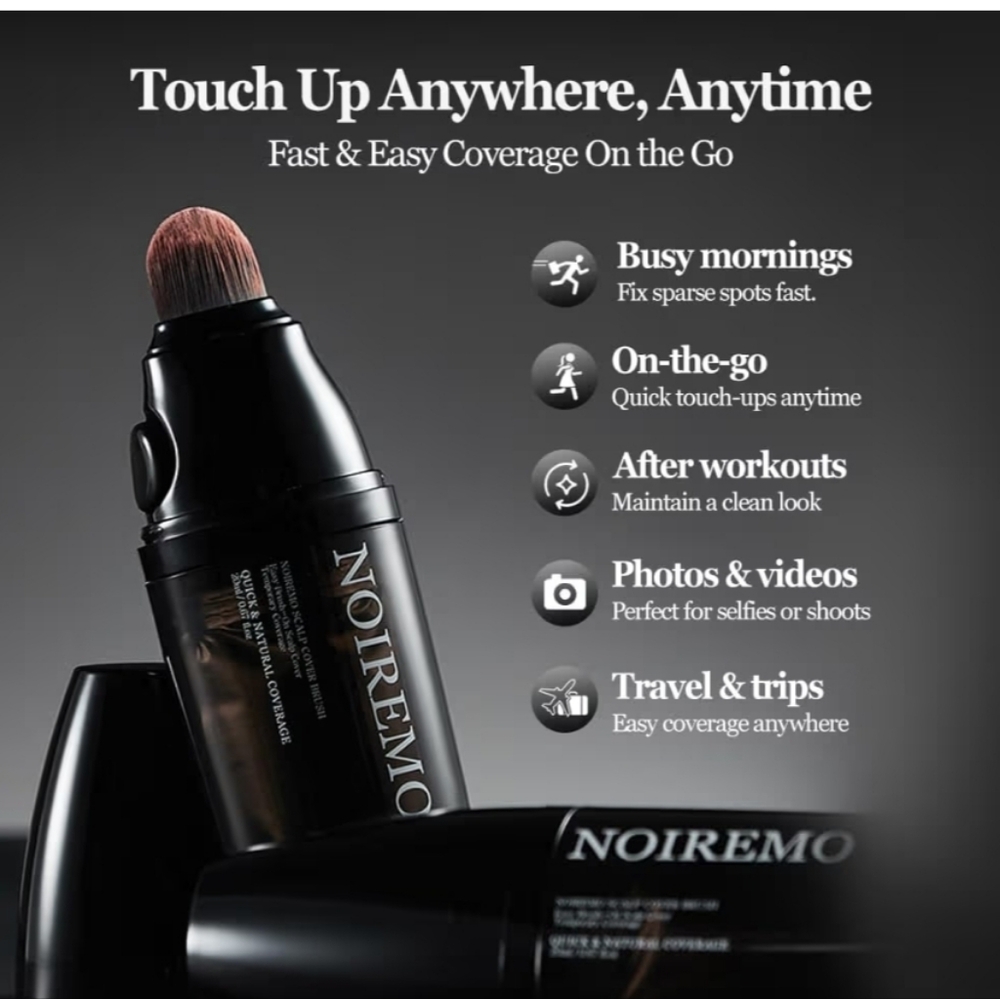 Black Temporary Color Touch-Up Brush - Picture 2 of 9